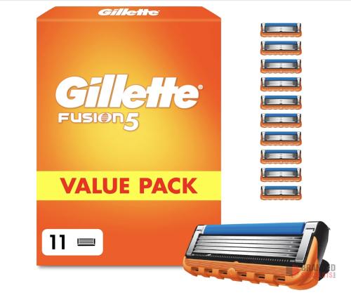 1966 packs Gillette Fusion5 Blades, Men's Shaving Refills Pack of 11, - Premier B2B Stocklot Marketplace