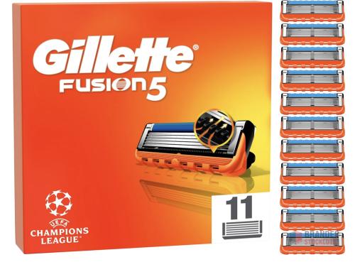 1966 packs Gillette Fusion5 Blades, Men's Shaving Refills Pack of 11, - thumbnail image - Premier B2B Stocklot Marketplace