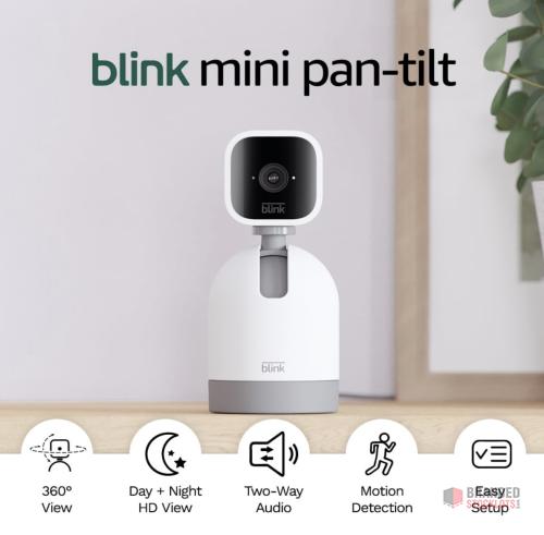103 pieces Blink Mini Pan-Tilt Camera | Rotating indoor plug-in pet security camera, - Premier B2B Stocklot Marketplace