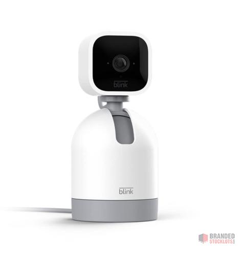 103 pieces Blink Mini Pan-Tilt Camera | Rotating indoor plug-in pet security camera, - thumbnail image - Premier B2B Stocklot Marketplace