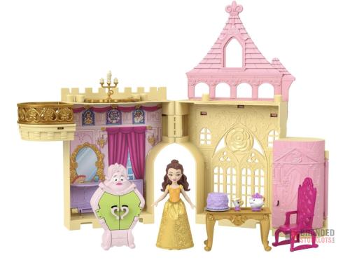 Mattel274 pieces  Disney Princess Toys, Storytime Stackers Belle's Castle, Stackable Doll House with Small Doll & 9 Pieces - Premier B2B Stocklot Marketplace