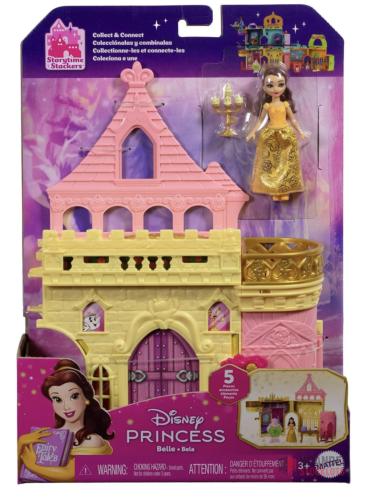 Mattel274 pieces  Disney Princess Toys, Storytime Stackers Belle's Castle, Stackable Doll House with Small Doll & 9 Pieces - thumbnail image - Premier B2B Stocklot Marketplace