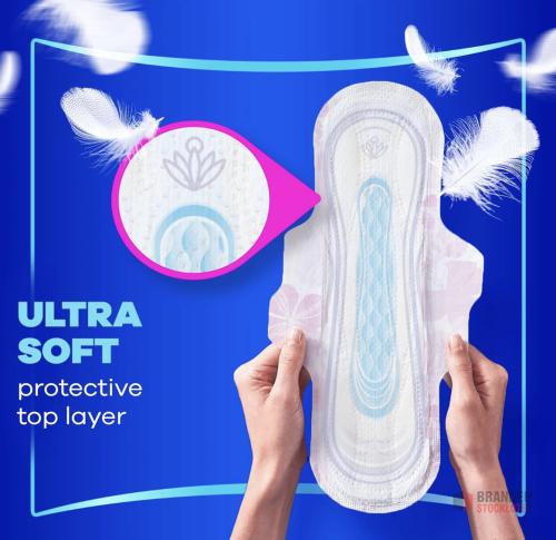 512 pieces Always Platinum Sanitary Towels With Wings Long Plus Size 2 18 Pack - thumbnail image - Premier B2B Stocklot Marketplace