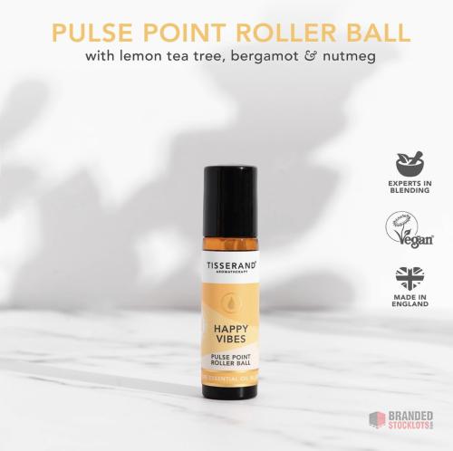 240 pieces Tisserand - Happy Vibes Pulse Point Roller Ball - thumbnail image - Premier B2B Stocklot Marketplace