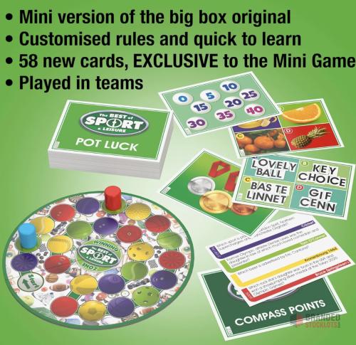 288 pieces Drumond Park LOGO Mini Best of Sport and Leisure Board Game, - thumbnail image - Premier B2B Stocklot Marketplace