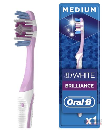 4104 PIECES Oral-B 3D White Brilliance Medium Manual Toothbrush - thumbnail image - Premier B2B Stocklot Marketplace