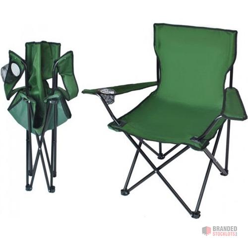 Folding Camping and Fishing Chairs – 3 Colours - thumbnail image - Premier B2B Stocklot Marketplace